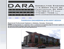 Tablet Screenshot of daraengineers.com